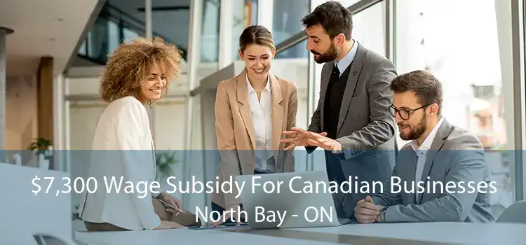 $7,300 Wage Subsidy For Canadian Businesses North Bay - ON